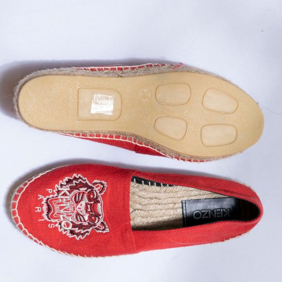 NWOT Kenzo Espadrille Flats - Picture 2 of 3